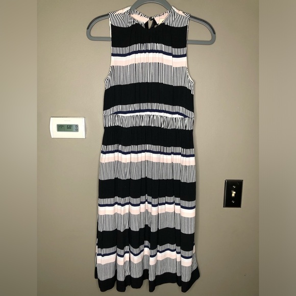 KATE SPADE Bay Stripe Tie Back Dress Size 6 - Picture 2 of 7
